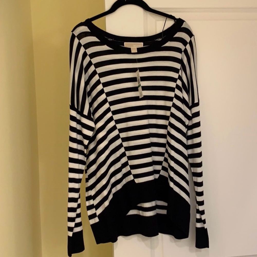 NWT stripped Michael-michael kors sweater